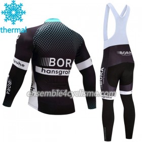 Tenue Maillot M/L + Collant à Bretelles 2017 Bora-Hansgrohe Hiver Thermal Fleece N001